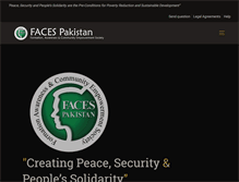 Tablet Screenshot of facespakistan.com